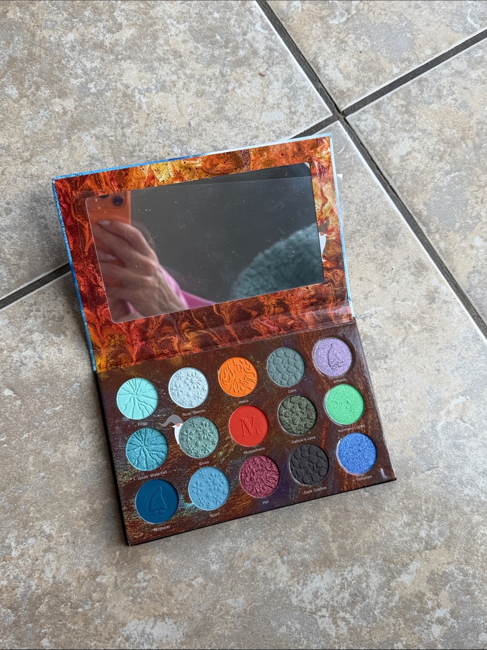 Nomad Blue Eyeshadow Palette – Ocean Hues